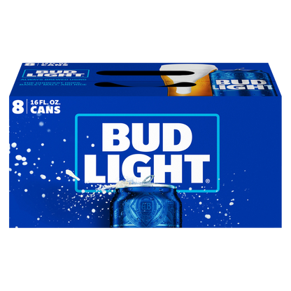 Bud Light 8pk 16oz Can