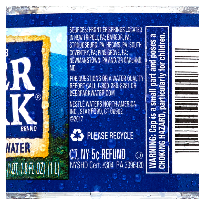 Deer Park Water 1L Btl