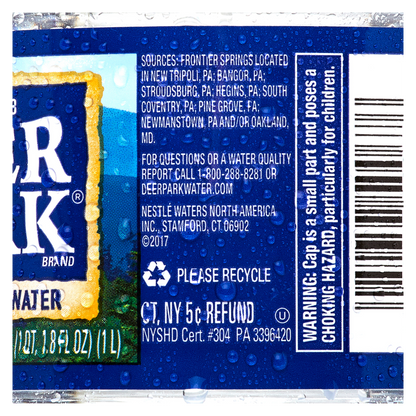 Deer Park Water 1L Btl