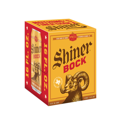 Shiner Bock (4PKC 16 OZ)
