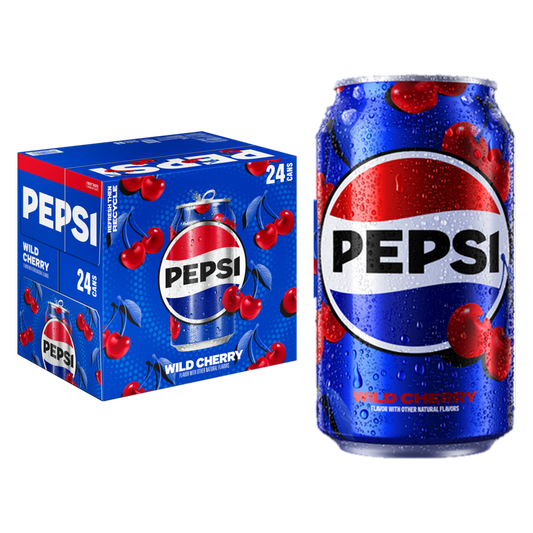 Pepsi Wild Cherry 24pk 12oz Can