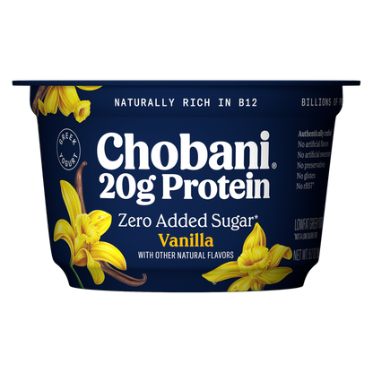 Chobani 20g Protein Vanilla Greek Yogurt - 6.7oz