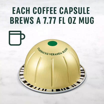 Starbucks by Nespresso Vertuo Line Veranda Blend 8ct