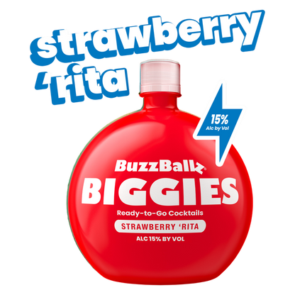 Buzzballz Biggies Chillers Strawberry 'Rita 1.5L 15% ABV