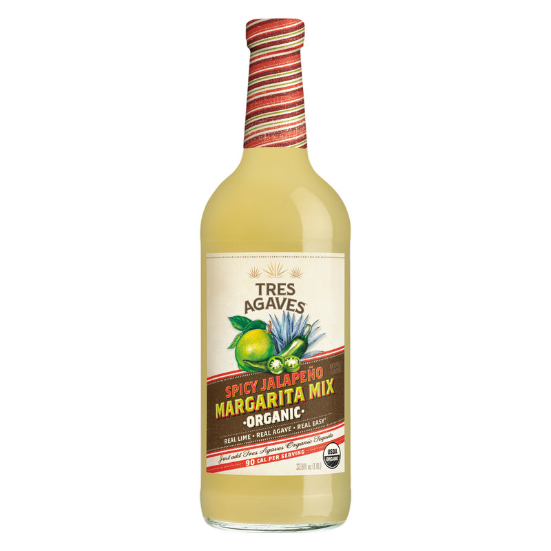 Tres Agaves Spicy Jalapeno Margarita Mix 1L Btl