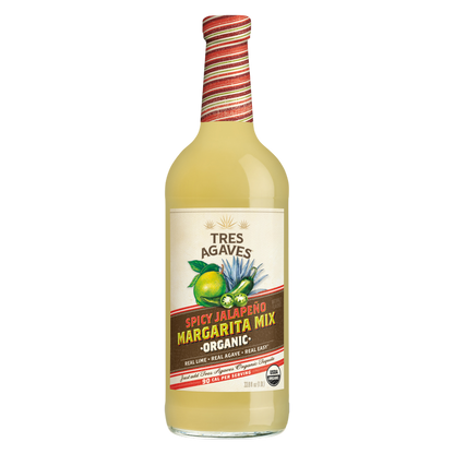 Tres Agaves Spicy Jalapeno Margarita Mix 1L Btl