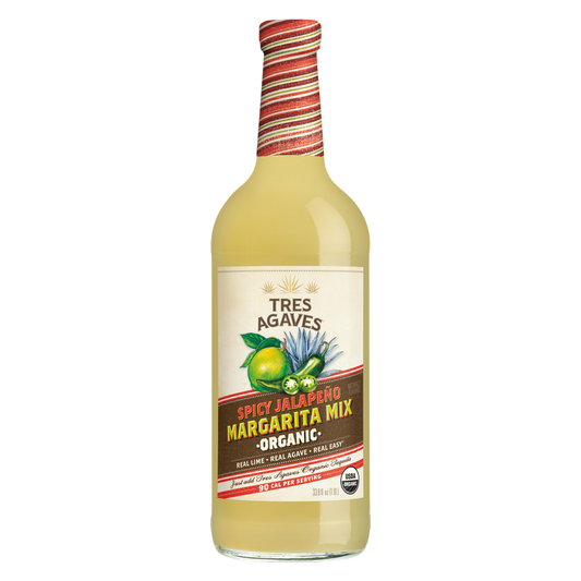 Tres Agaves Spicy Jalapeno Margarita Mix 1L Btl
