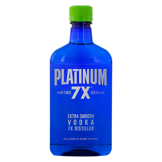 Platinum 7x Vodka 375 Ml Plastic