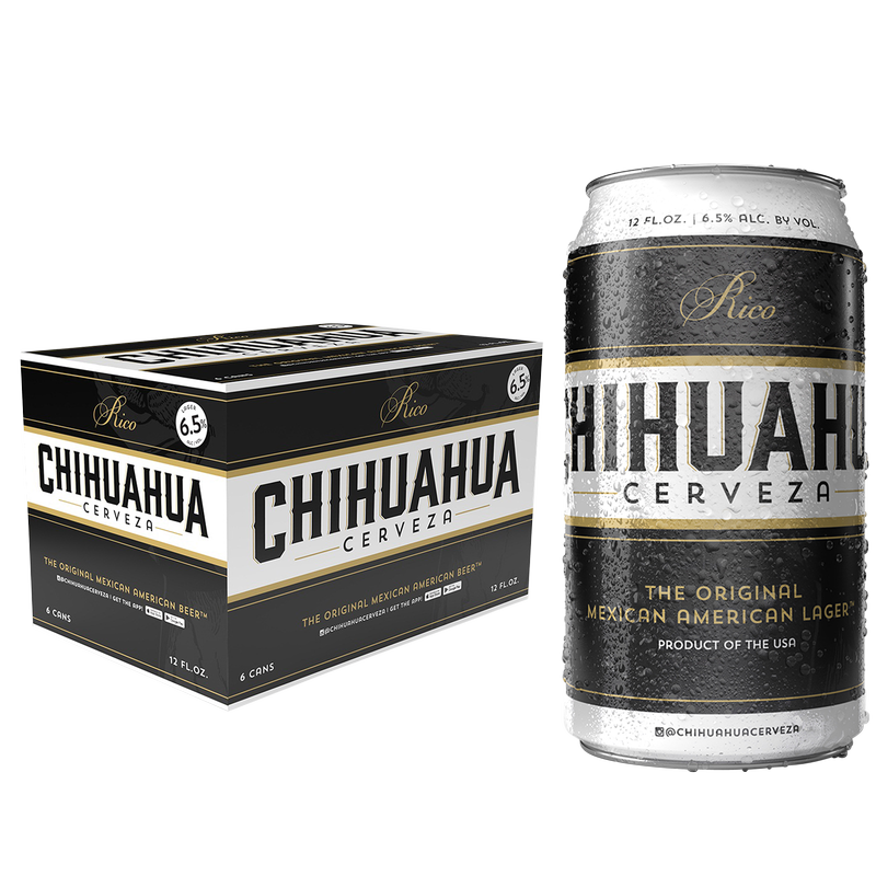 Chihuahua Cerveza Rico Lager 6pk 12oz Can 5.0% ABV