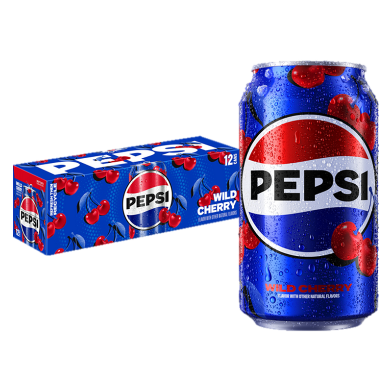 Pepsi Wild Cherry 12pk 12oz can