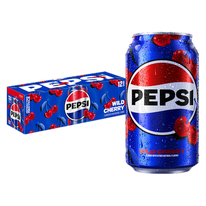 Pepsi Wild Cherry 12pk 12oz can