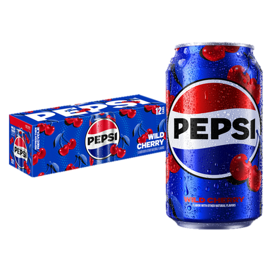 Pepsi Wild Cherry 12pk 12oz can