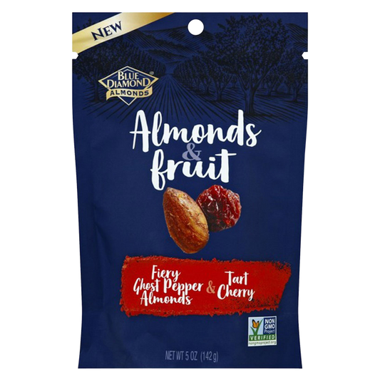 Blue Diamond Almonds & Fruit Fiery Ghost Pepper and Tart Cherry 5oz