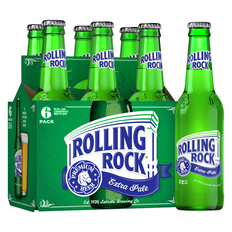 Rolling Rock 6pk 12oz Btl 4.4% ABV