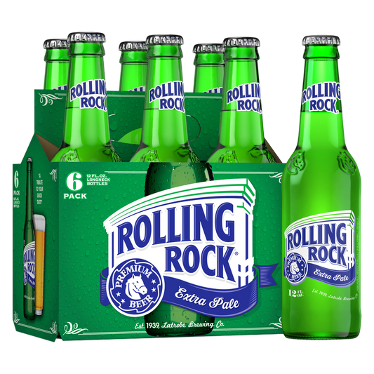 Rolling Rock 6pk 12oz Btl 4.4% ABV