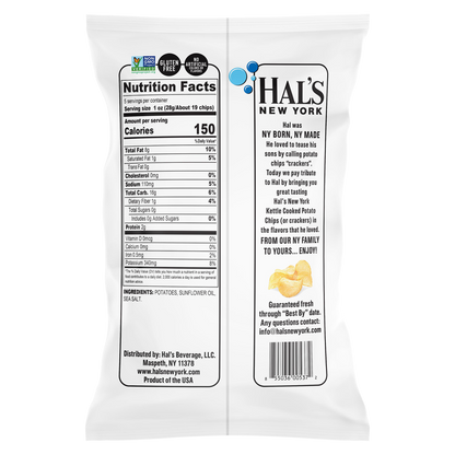 Hal's New York Original Sea Salt Chips 5oz