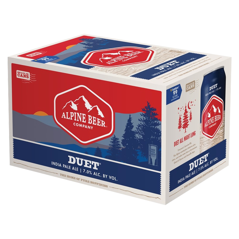 Alpine Duet IPA 6pk 12oz Can 7.0% ABV