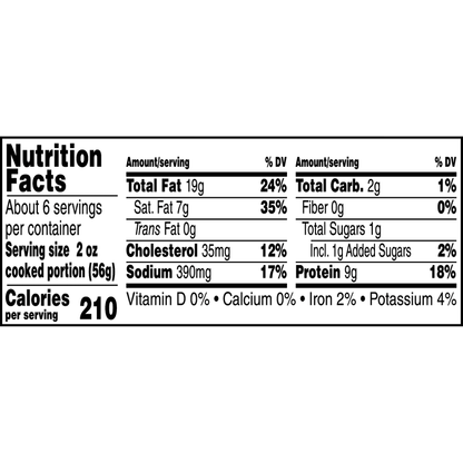 Jimmy Dean Pork Hot Breakfast Sausage Roll - 16oz