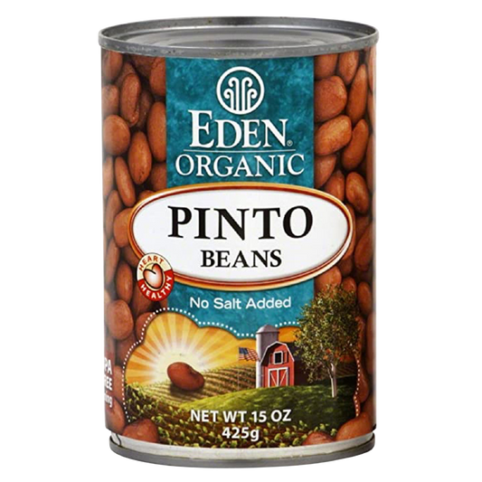 Eden Foods Organic No Salt Added Pinto Beans 15oz