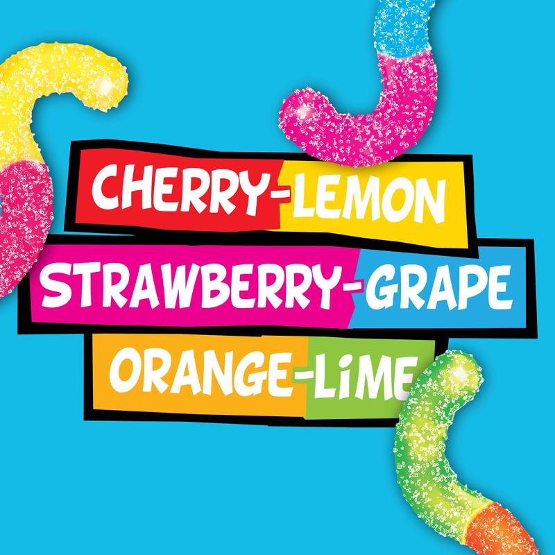 Trolli Sour Brite Crawlers Gummy Candy 9oz