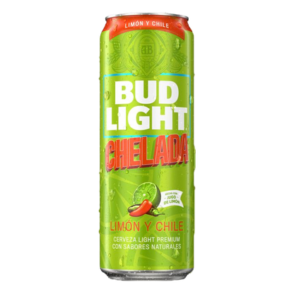 Bud Light Chelada Limon y Chile Single 25oz Can