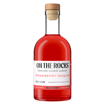 On The Rocks Cruzan Strawberry Daiquiri 375ml