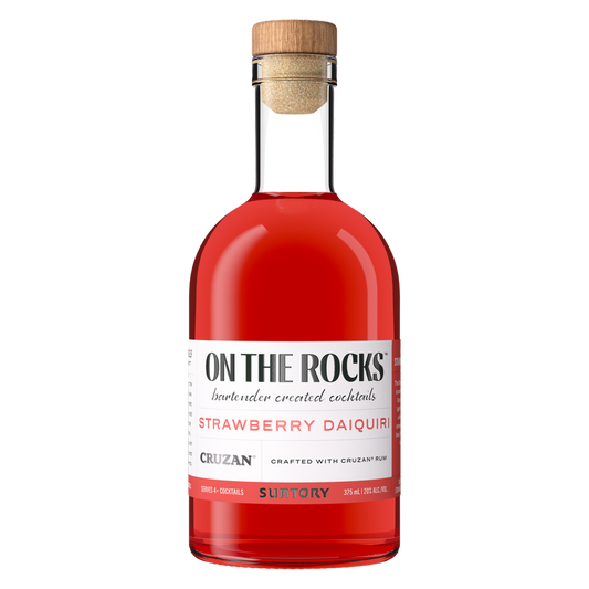 On The Rocks Cruzan Strawberry Daiquiri 375ml