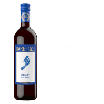 Barefoot Merlot 750 ml