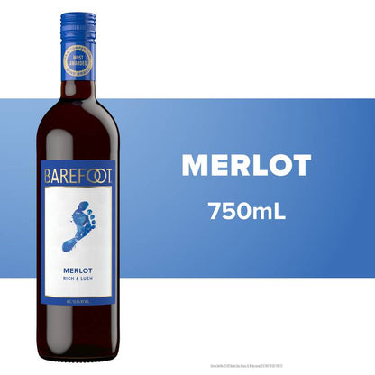 Barefoot Merlot 750 ml