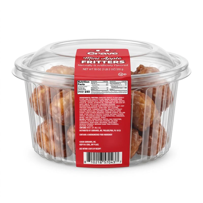 Crave Shoppe Mini Apple Fritters