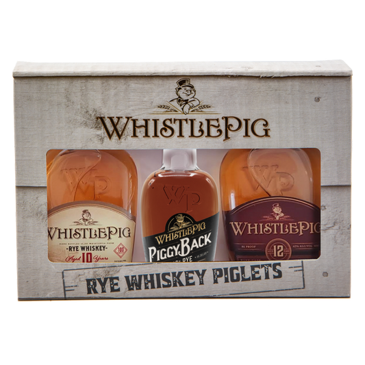 Whistlepig Piglets Straight Rye Whiskey (3PK 50 ML)