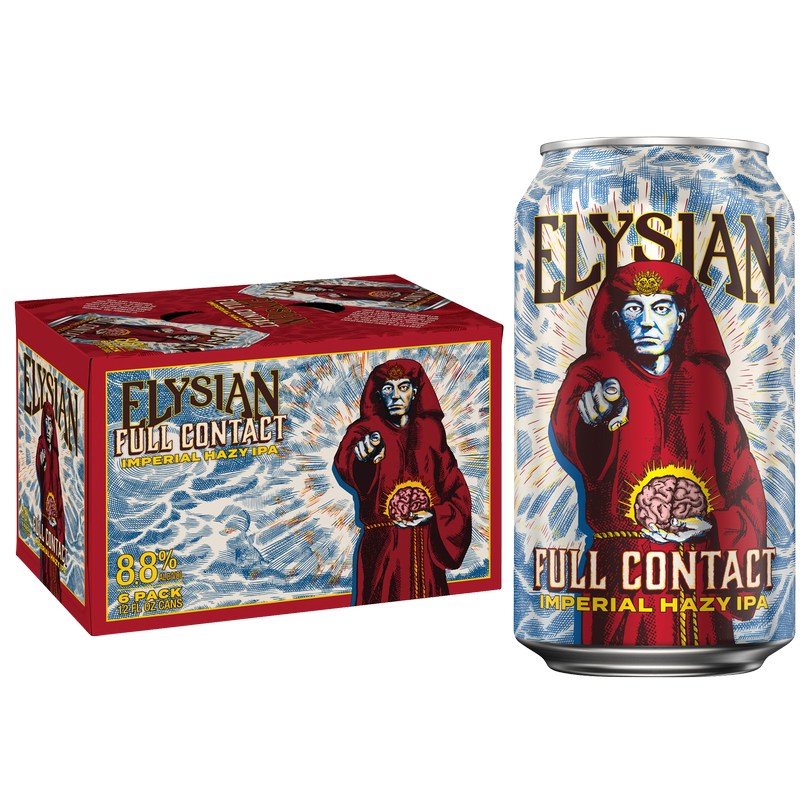 Elysian Brewing Full Contact Imperial Hazy IPA 6pk 12oz Can