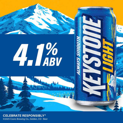 Keystone Light Single 24oz Can 4.1% ABV