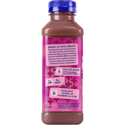Naked Protein Smoothie Juice Double Berry 15.2oz Btl