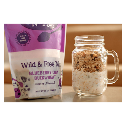 Seven Sundays Wild & Free Blueberry Chia Muesli 12oz Bag