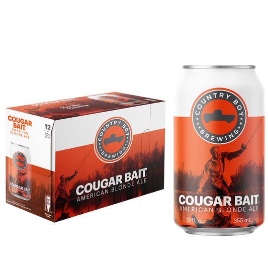 Country Boy Brewing Cougar Bait Blond Ale 12pk 12oz Can 5.0% ABV