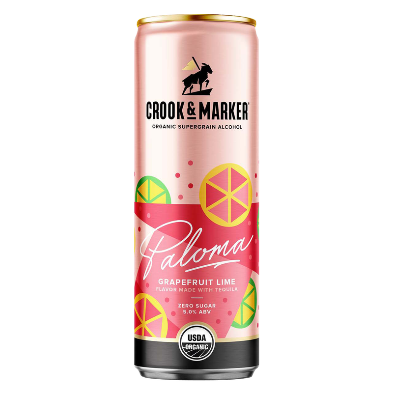Crook & Marker Grapefruit Lime Paloma 8pk 11.5oz Can 5.0% ABV