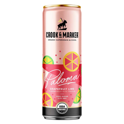 Crook & Marker Grapefruit Lime Paloma 8pk 11.5oz Can 5.0% ABV