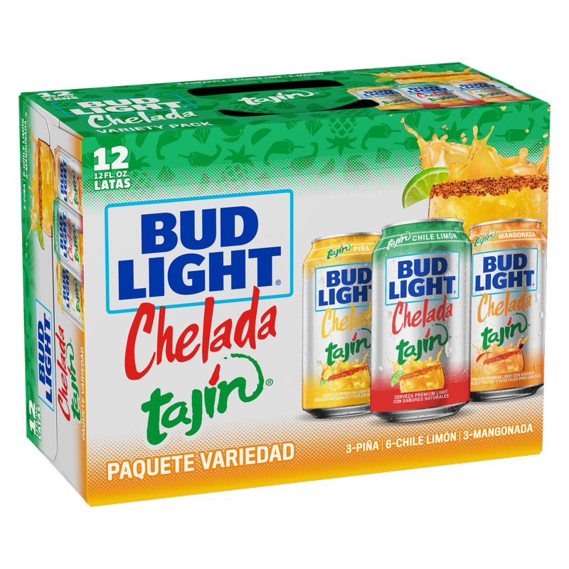 BUD LIGHT CHELADA TAJIN 12PKC (12PKC 12 OZ)