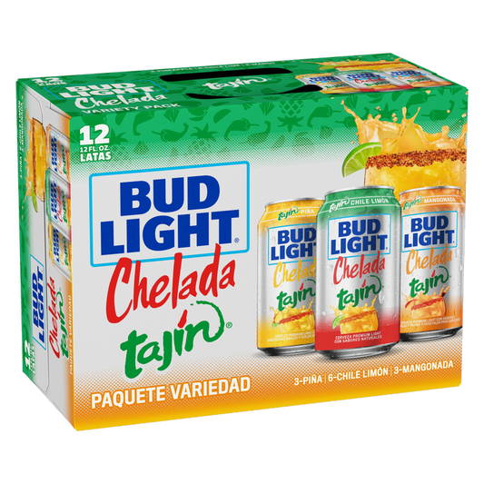 BUD LIGHT CHELADA TAJIN 12PKC (12PKC 12 OZ)