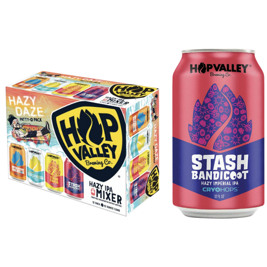 Hop Valley Hazy Daze Hazy IPA Variety Mixer 12pk 12oz Can ABV Varies