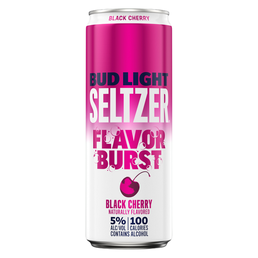 Bud Light Black Cherry Hard Seltzer 12oz Single Can 5% ABV