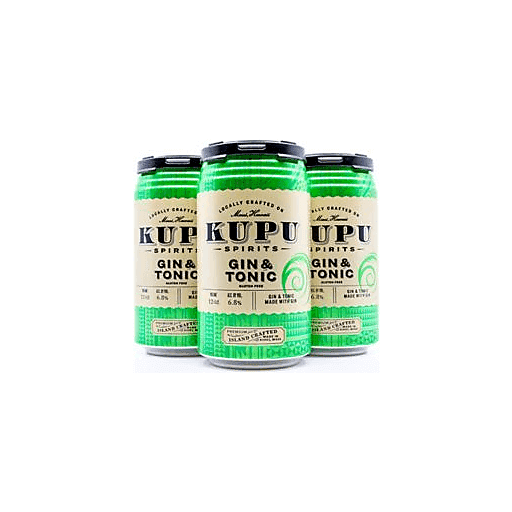 Maui Kupu Gin & Tonic 4pk 12oz Can 6.5% ABV
