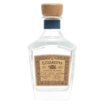 E. Cuarenta Blanco Tequila 750ml