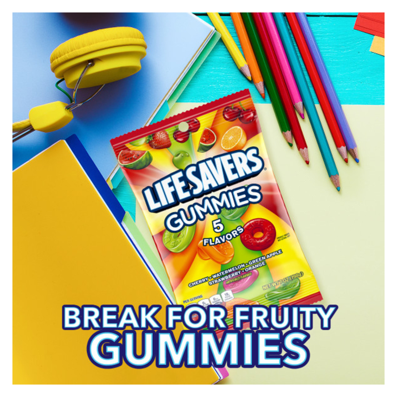 Life Savers 5 Flavors Gummies 7oz