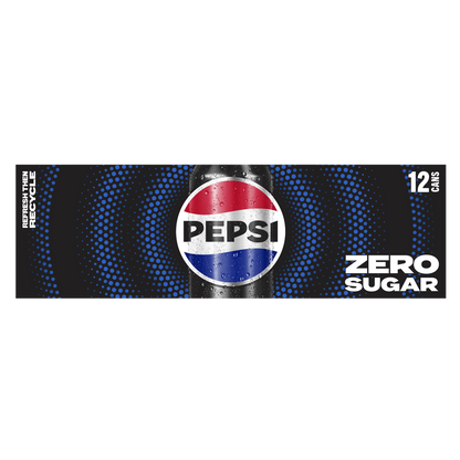 Pepsi Zero Sugar 12pk 12oz Can