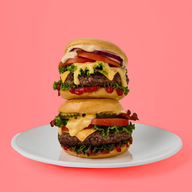 Frozen Beef Burger Patties - 2ct/8oz