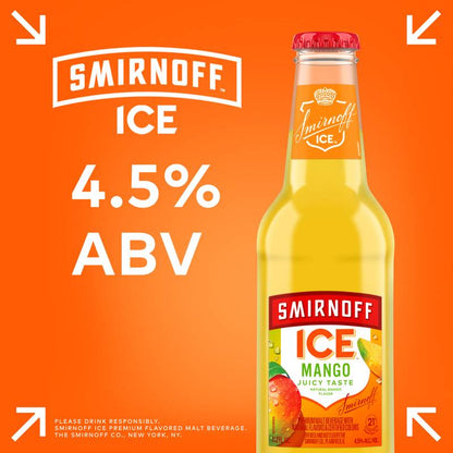 Smirnoff Ice Mango 6pk 11.2oz Btl