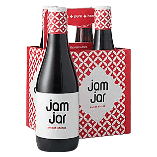 Jam Jar Sweet Shiraz Western Cape 4pk 187ml Btl