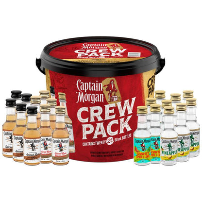 Captain Morgan Party Bucket 20pk 50ml